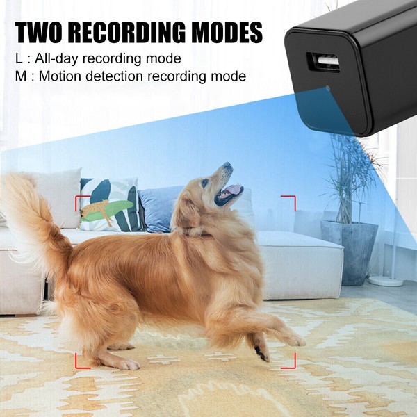 Mini Camera 1080P HD USB Charger Adapter Motion Detection DVR Home Security Cam - Image 8