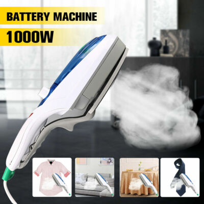 1000W Electric Steam Iron Handheld Fabric Laundry Steamer Brush Travel 220V