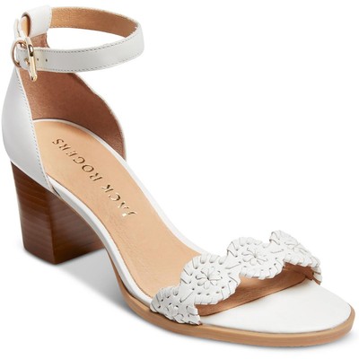 

Женские кожаные туфли на каблуке с металлическим ремешком на щиколотке Jack Rogers Lauren BHFO 1135, Lauren