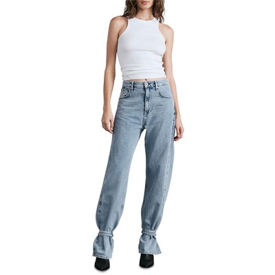 Женские джинсы Rag & Bone из светло-голубого денима с высокой талией 27 BHFO 7701