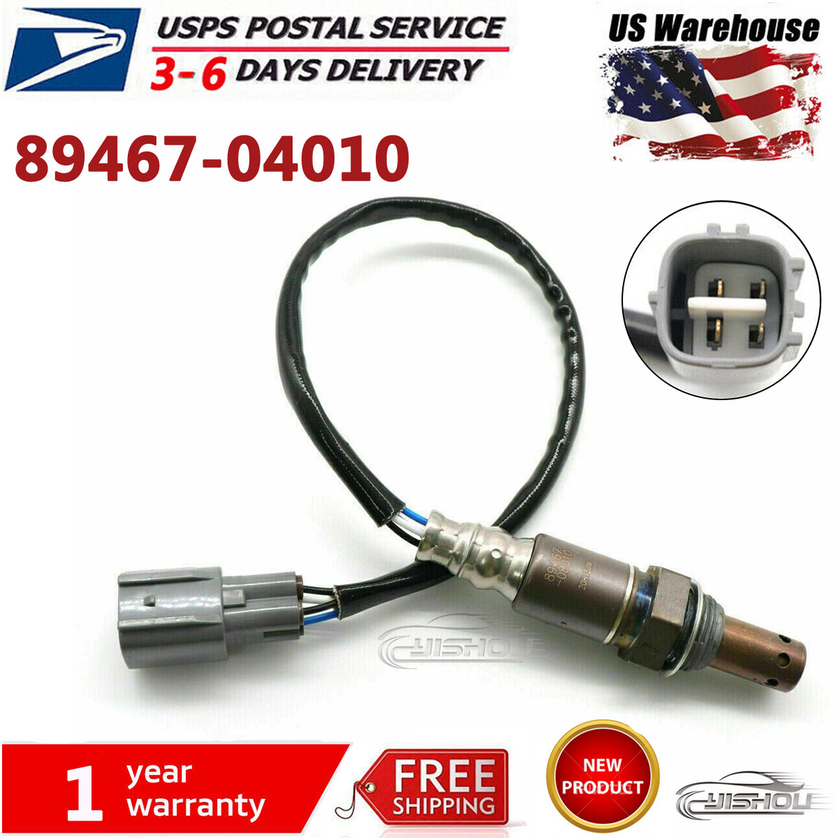 ごてん 89465-60440 Oxygen Sensor For Toyota Land Cruiser Prado