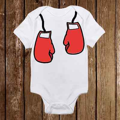 Halloween Costume Boxer Onesie- Boxing Funny unisex baby clothes Adorable Gerber