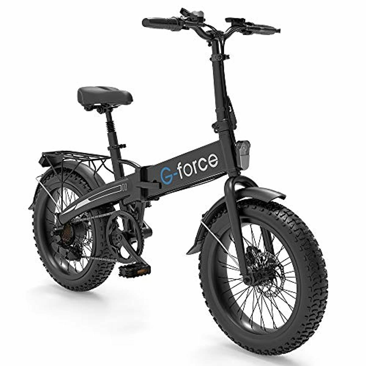 G-Force Electric Bike T42，Foldable Ebike, 20'' 4.0 Fat tire, 48V 10.4A