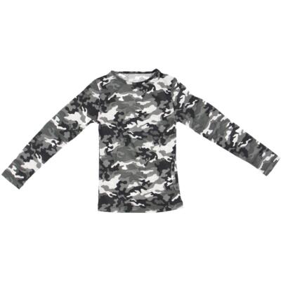 

32 Degrees Heat by Weatherproof Boys Grey Camouflage Pajama Set  6/7 BHFO 9519, Grey camo