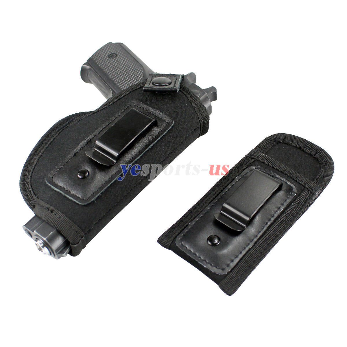 Universal Iwb Holster W/ Extra Mag Pouch