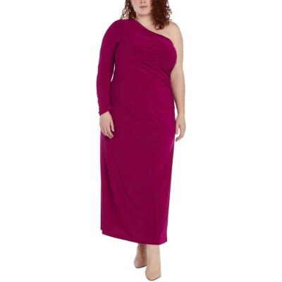 Женское вечернее платье из джерси на одно плечо NW Nightway Plus BHFO 6558