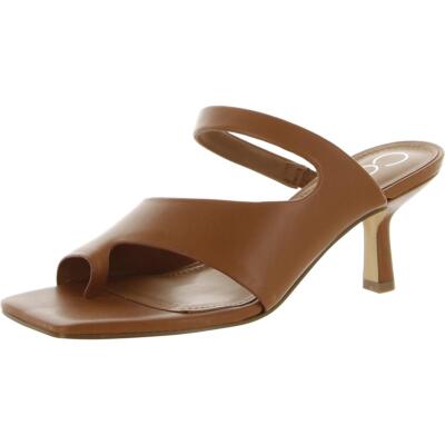 

Женские кожаные туфли Calvin Klein Fima без шнурков с ремешками на каблуке-рюмочке BHFO 8944, Fima