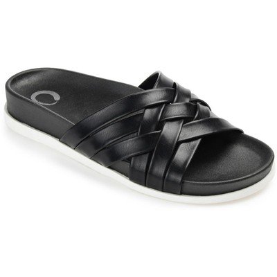 

Женские сандалии без шнуровки Journee Collection Marina BHFO 2333, Черный, Marina