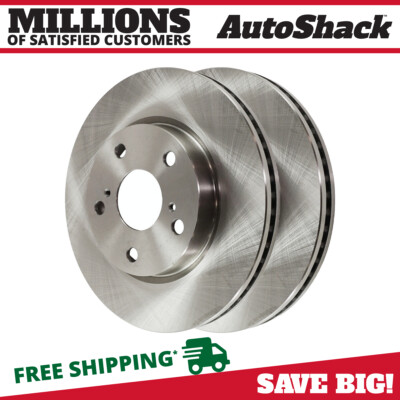 Front Brake Rotors Pair 2 for Toyota RAV4 Prius V Scion xB Lexus HS250h 2.5L