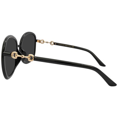 Pre-owned Gucci Grey Square Ladies Sunglasses Gg0892sa 001 60 Gg0892sa 001 60 In Gray