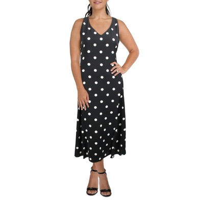

Женское черное длинное вечернее платье макси Lauren Ralph Lauren  BHFO 8775, Черный