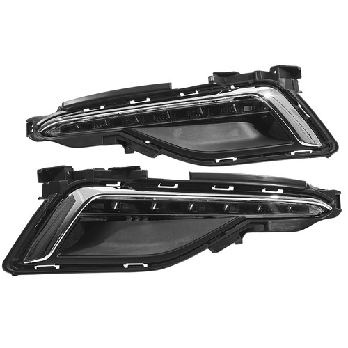 Fog Light Left & Right For 2015 2016 2017 Hyundai Sonata Front LED DRL Lamp