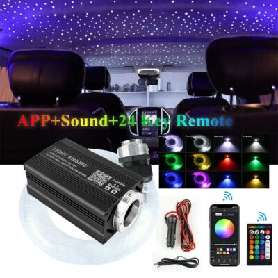 500pc Fiber Optic Car Home Headliner Star Light kit Roof Ceiling Lights w/Remote