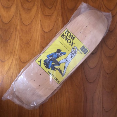 SANTA CRUZ skateboard deck Tom Knox signature model unused imported from Japan