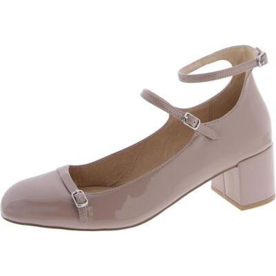 Женские туфли на каблуке Steve Madden от SABRINA с лакированными ремешками Mary Jane BHFO 9934