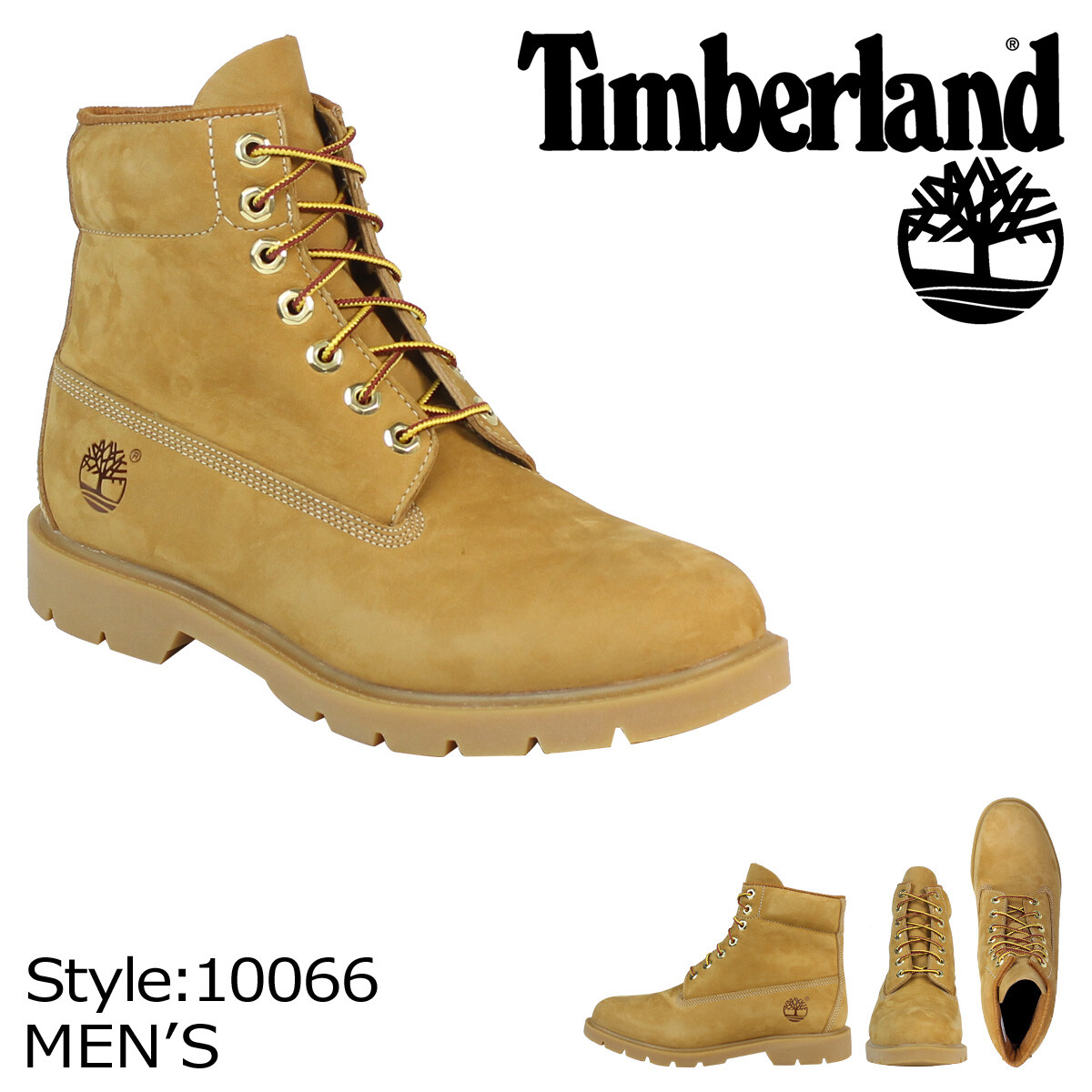 靴 D222034 Timberland 10066 BASIC BOOT Timberland Men's 6 Inch Basic Boots (A111F, 10066, 400g