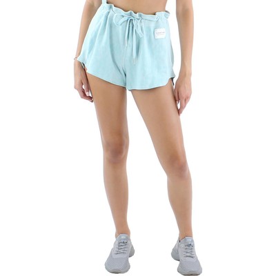

Calvin Klein Performance Женские шорты с логотипом и животным принтом Повседневные шорты BHFO 1006