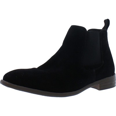 Женские черные ботинки челси Jousen из искусственной замши, размер 9, средний (B,M) BHFO 8183