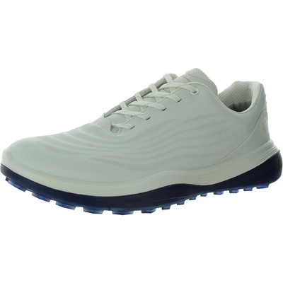 Мужские кроссовки для гольфа ECCO GOLF LT1 из белой кожи на шнуровке, размер 47, средний (D), BHFO 3170