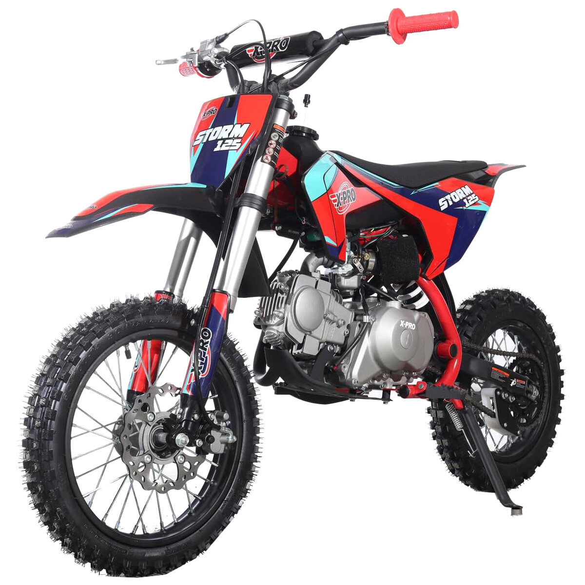 X-PRO Storm 125cc Dirt Bike 4 Stroke Pit Bike Auto Transmission Electric Start