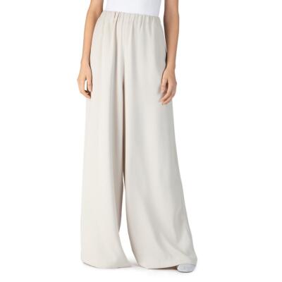 

ATM Женские бежевые широкие широкие брюки из крепа с полосками  BHFO 7530, Faded khaki