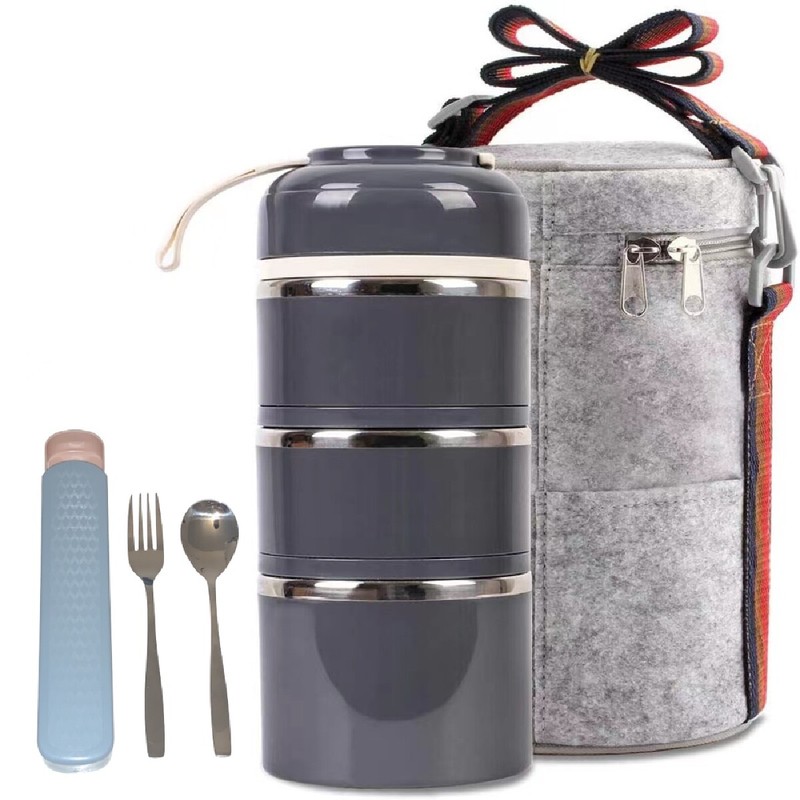 BoÃ®Tes Alimentaires Isothermes, 1200ml Lunch Box, Sans Bpa,Isotherme Repas Chaud