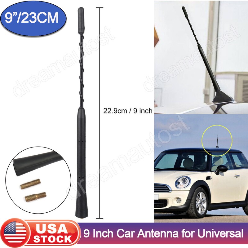 Am/fm Antena Aerial Roof Mast Long Whip Style