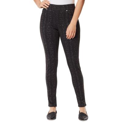 

Женские узкие брюки со змеиным принтом Gloria Vanderbilt Avery  BHFO 2586, Black austin anaconda, Avery