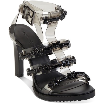 

Karl Lagerfeld Paris Womens Bristol Slingback Caged Модные туфли на каблуке BHFO 9480, Bristol
