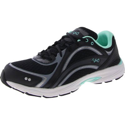 Женская прогулочная обувь Ryka Sky Walk из черной кожи шириной 8 см (C, D, W) BHFO 6896