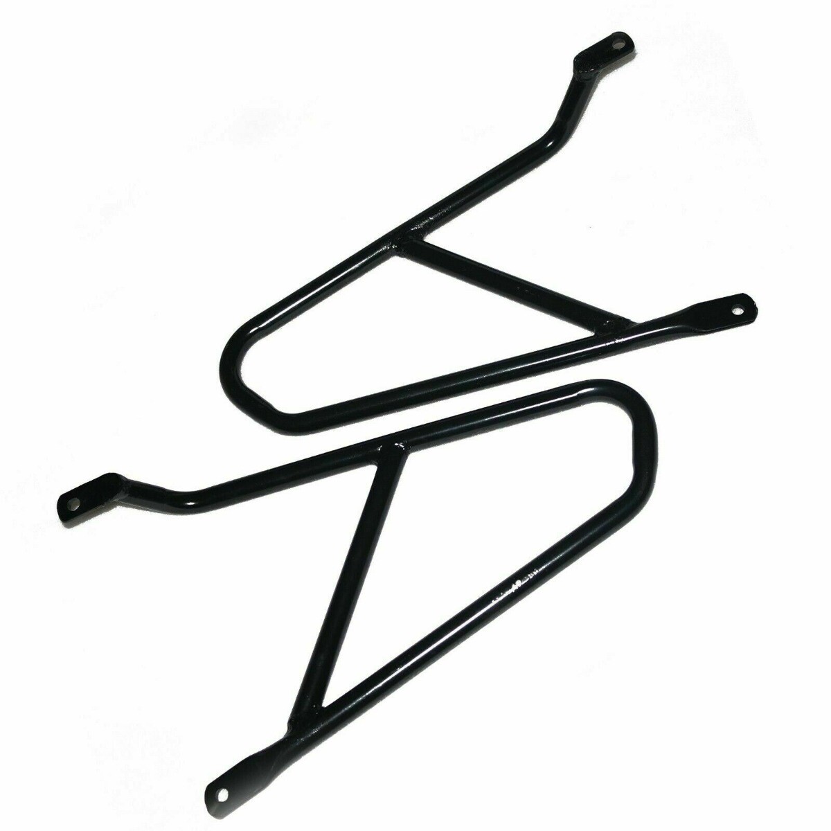 Pannier Mounting Rails Mounts Black For Royal Enfield Interceptor 650  