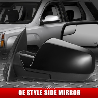 ДЛЯ 11-14 GMC TERRAIN OE STYLE С ЭЛЕКТРОПРИВОДОМ + ОБОГРЕВОМ + ЛЕВОЕ БОКОВОЕ ЗЕРКАЛО СО СТЕКЛОМ СЛЕПОЙ ЗОНЫ