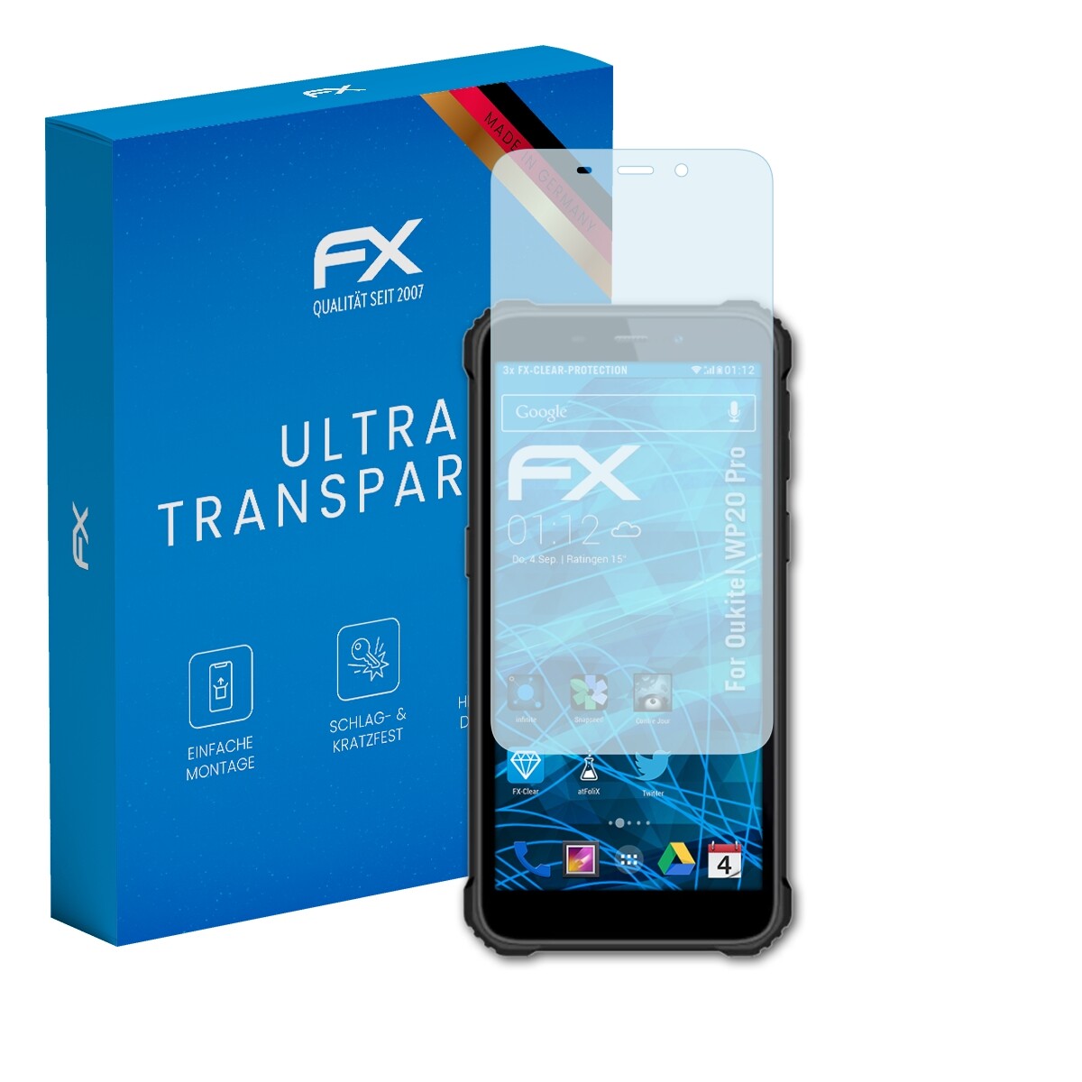 AtFoliX FX-Clear Displayschutzfolie Für Knauermann Pro Rund 2 (2023) – Ultraklar, 3x Im Set