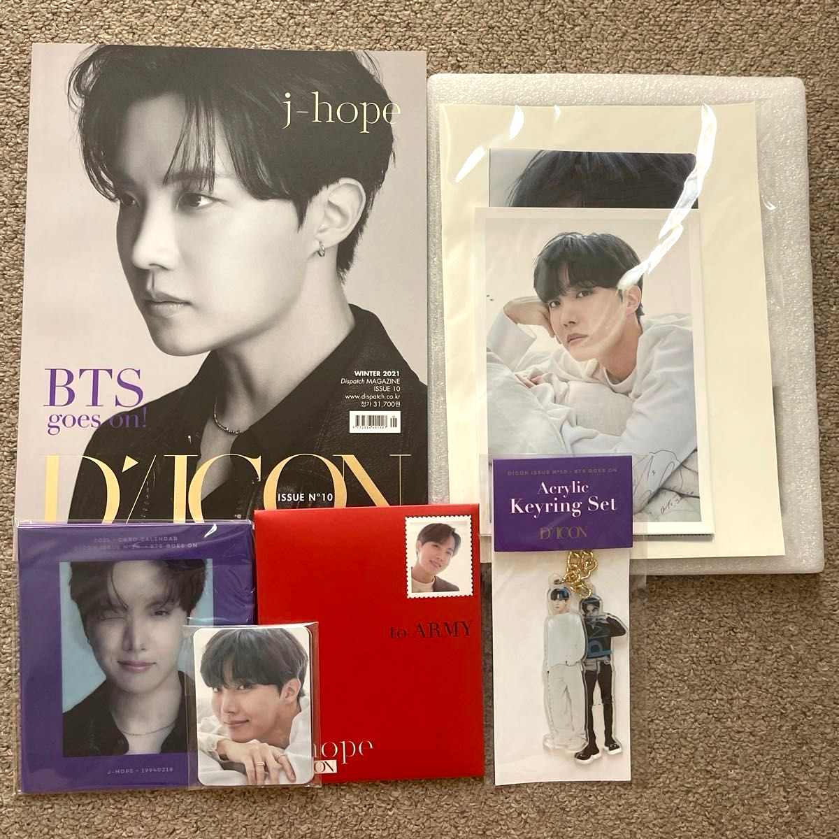 BTS goes on ! DICON vol.10 Photobook Member Edition Magazine