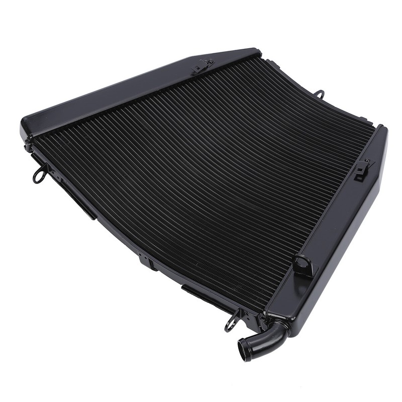 Black Radiator Cooler Cooling Fit For 06-07 Honda CBR1000RR CBR 1000RR 2006 2007