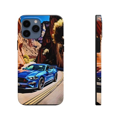 Tough iPhone Case 12 13 14 Models - Ford Mustang GT Digital 