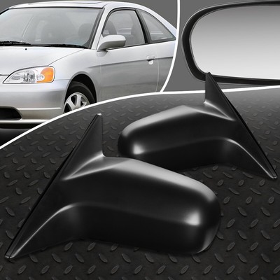 ДЛЯ 01-05 HONDA CIVIC 2DR HX LX ПАРА БОКОВЫХ ЗЕРКАЛ С РЕГУЛИРОВКОЙ МОЩНОСТИ В СТИЛЕ OE
