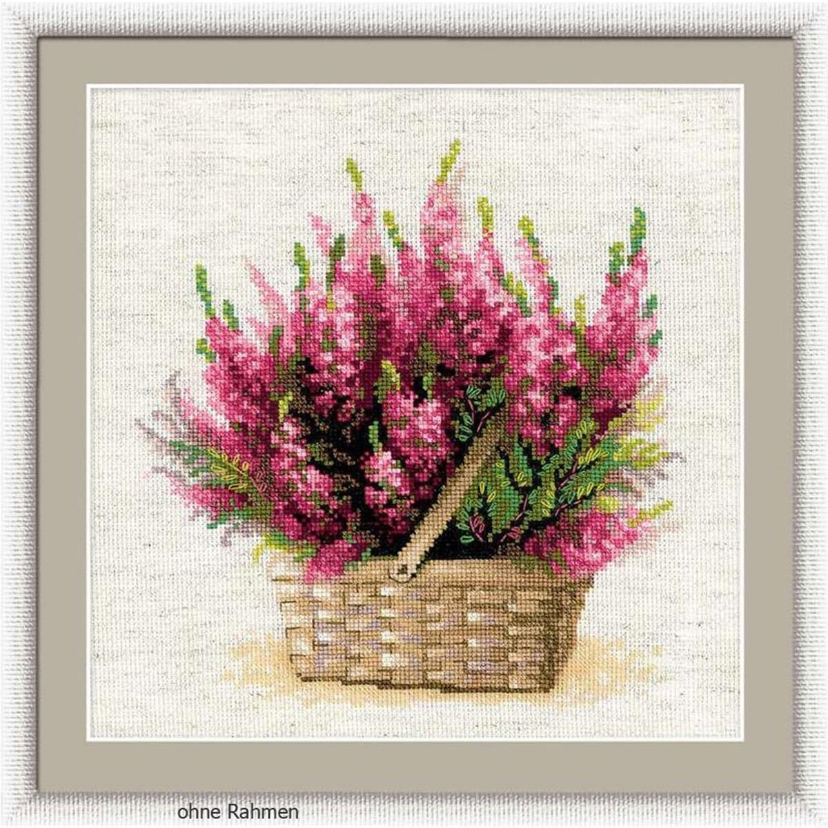 Riolis counted cross stitch Kit Scottish Heather, DIY