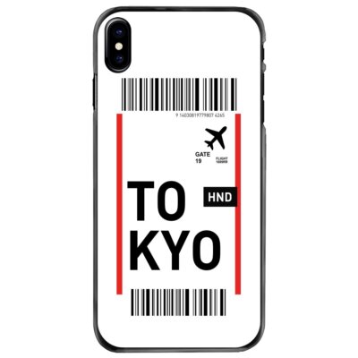 For Apple iPhone 12 13 14 15 16 Pro Max Tickets paris tokyo Flight Phone