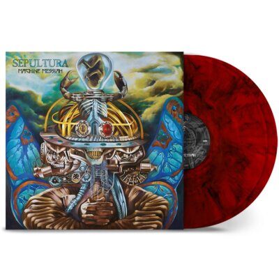 Sepultura Machine Messiah LTD 2LP Red Marbled Vinyl Gatefold 2024 Nuclear Blast