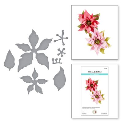 Spellbinders Poinsettia Dies Metal