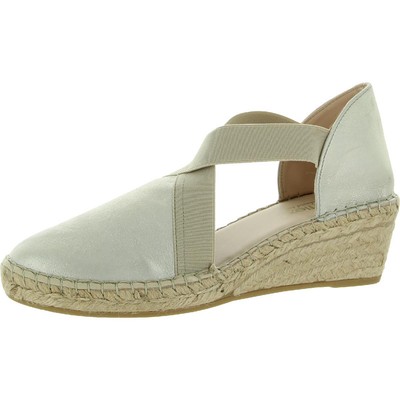 

Женские туфли на каблуке-эспадрилье Napa Flex Monaco с металлической мягкой стелькой BHFO 4818, Platinum, Monaco