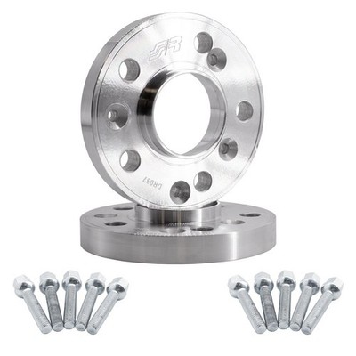 Mozzi distanziatori Simoni Racing 20mm 5x112 66,6 con bulloni sferici DR037/B13