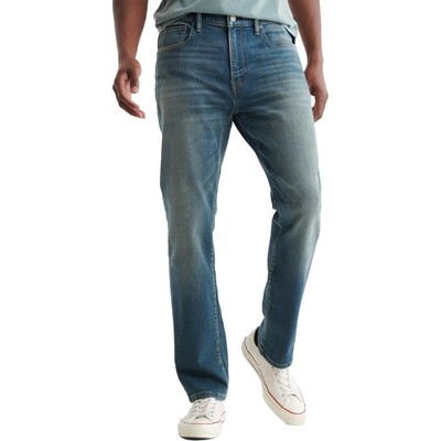 

Мужские эластичные джинсы Lucky Brand 223 средней потертости с прямыми штанинами  BHFO 2082, Gilman, 223