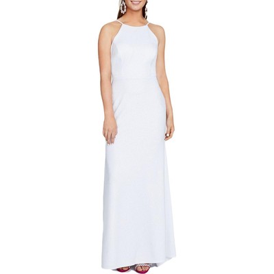 

Jump Apparel Женское белое вечернее платье макси с лесенкой  BHFO 5132, Белый