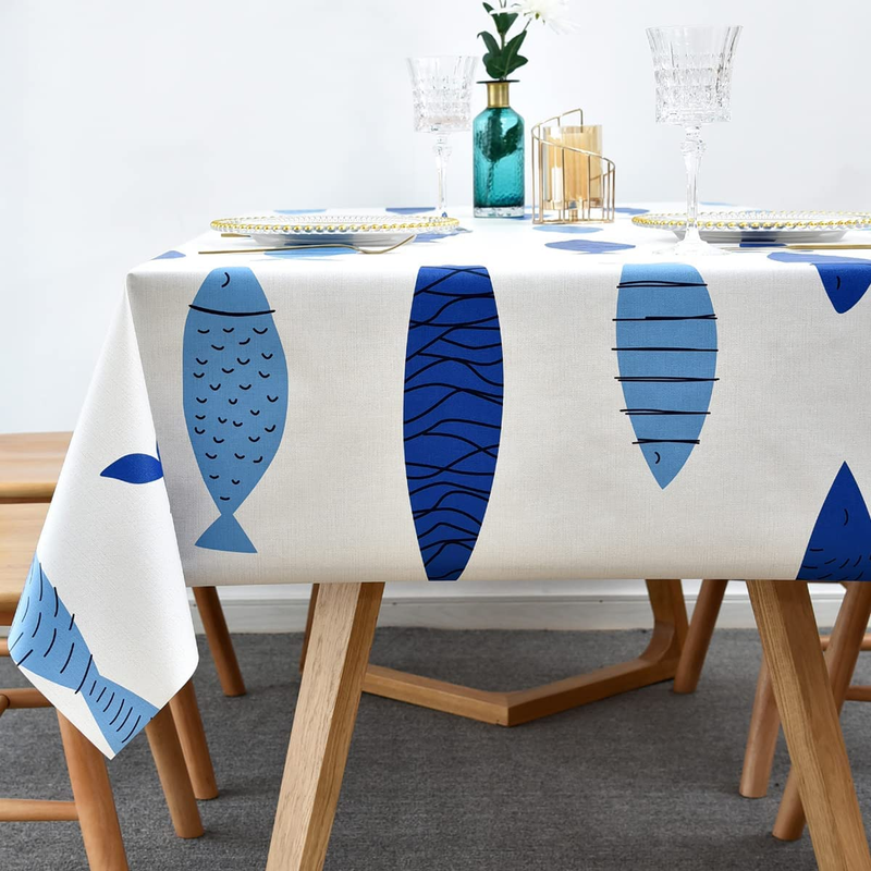 Cloth Tablecloth Pvc Waterproof Plastic Wipeable S