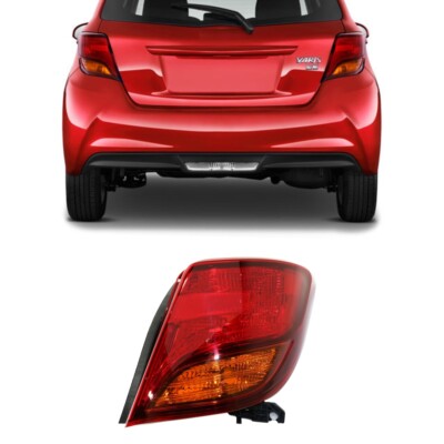 For 2015 2016 2017 Toyota Yaris HB RH Passenger Tail Light LED...