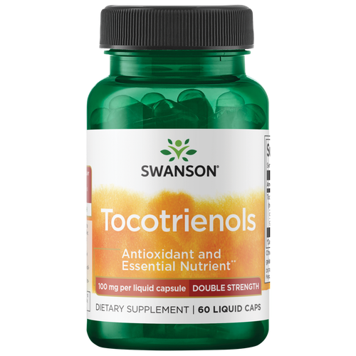 Swanson Double Strength Tocotrienols - токотриенолы с витамином Е, поддерживающие сл...