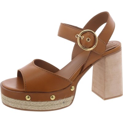 See by Chloe Женский ремешок на щиколотке Viviane Tan на платформе 41 средний (B,M) BHFO 0796