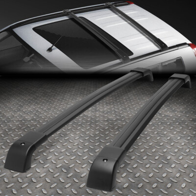 ДЛЯ 08-16 NISSAN X-TRAIL ПАРА АЛЮМИНИЕВЫХ РЕЙЛИНГОВ НА КРЫШЕ, ПОПЕРЕЧНАЯ ПЕРЕКЛАДИНА БАГАЖНИКА